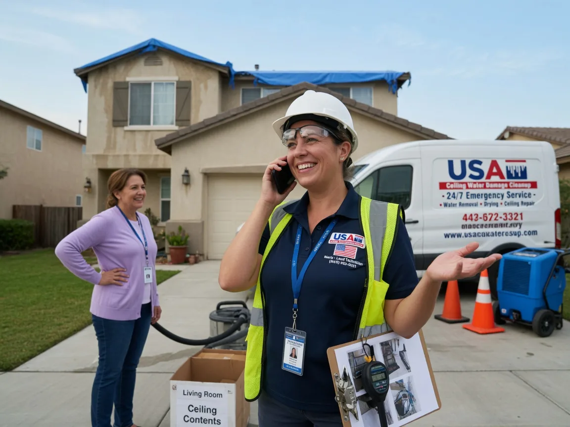 Ceiling Water Damage Restoration Millican, TX FAQs